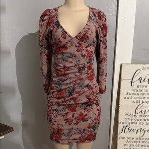 Floral Long Sleeve Dress
